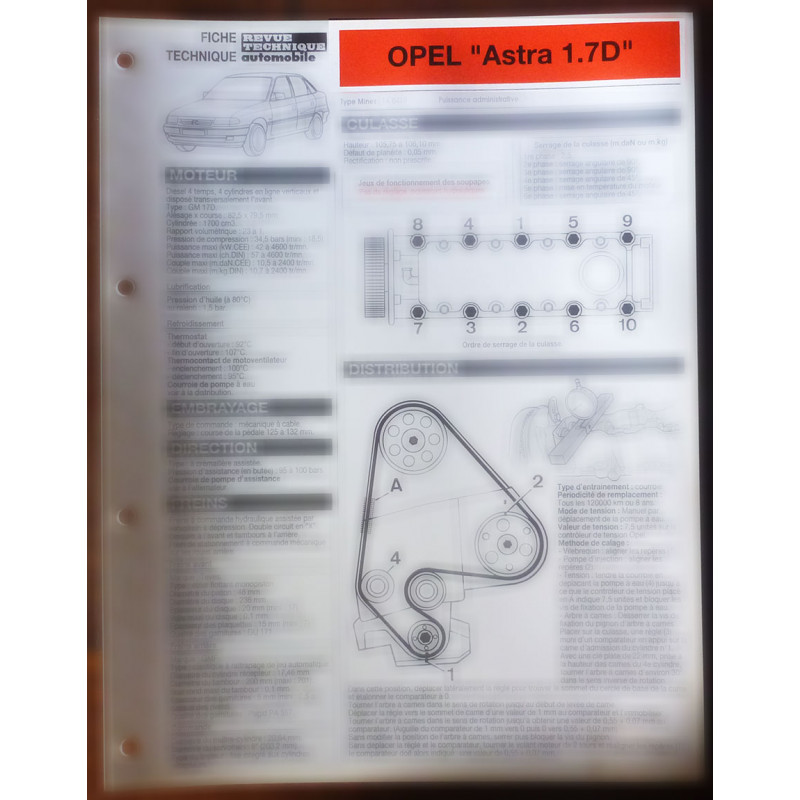 OPEL ASTRA 1.7 Diesel

Type: TA 8419 - GM17D

Ref : FTRTA-OPE-ASTRA-17D