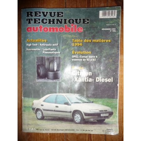 Xantia Die Revue Technique Citroen