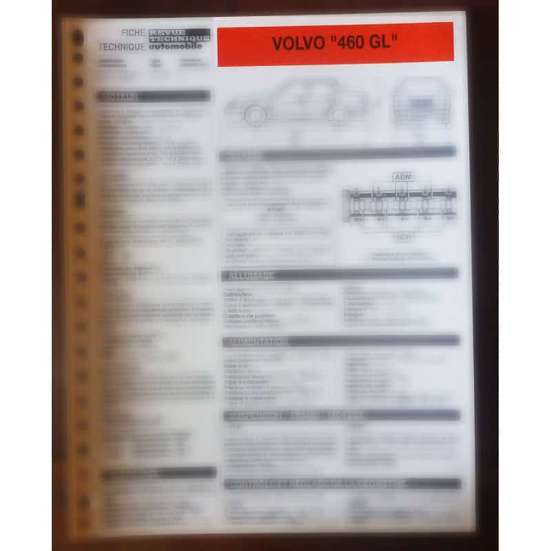 VOLVO 460 GL

Type: LX 163 E - B 18 U

FTRTA-VOL-460-GL