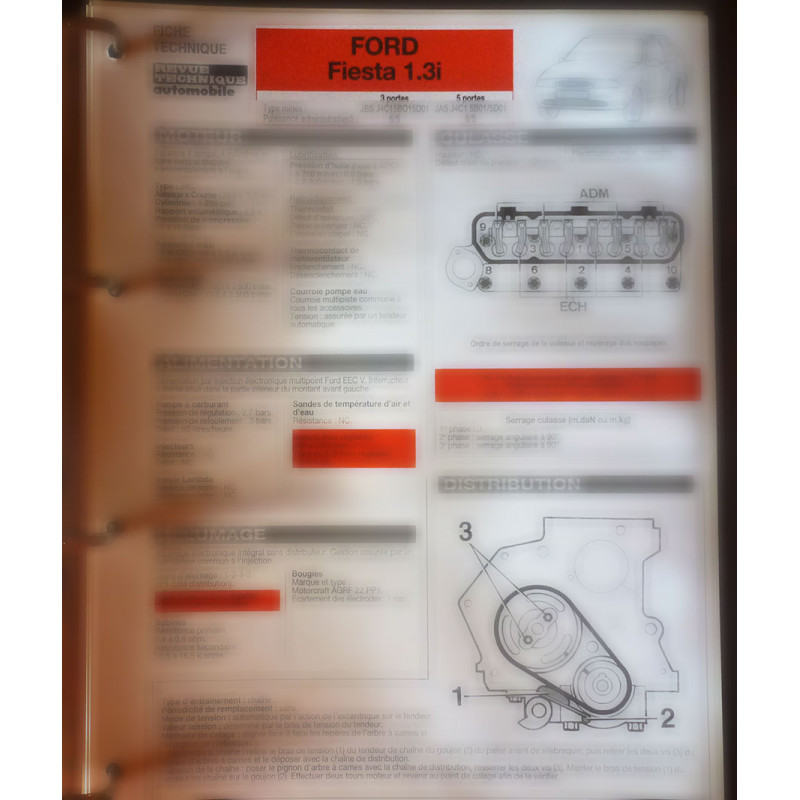 FORD FIESTA 1.3i

Type: JBS J4C1 5B015 D01 (3 portes) - JAS J4C1 5B01/5D01 (5 portes)

Ref : FTRTA-FOR-FIESTA-13i