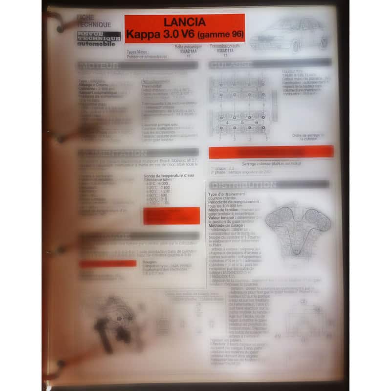 LANCIA Kappa 3.0 V6 (Gamme 96)

Type: 838 AD1AA (Manuelle) - 838 AD11A (Auto)

FTRTA-LAN-KAP-30-V6-96