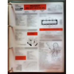 copy of 205 GTI 1.6l Fiche...