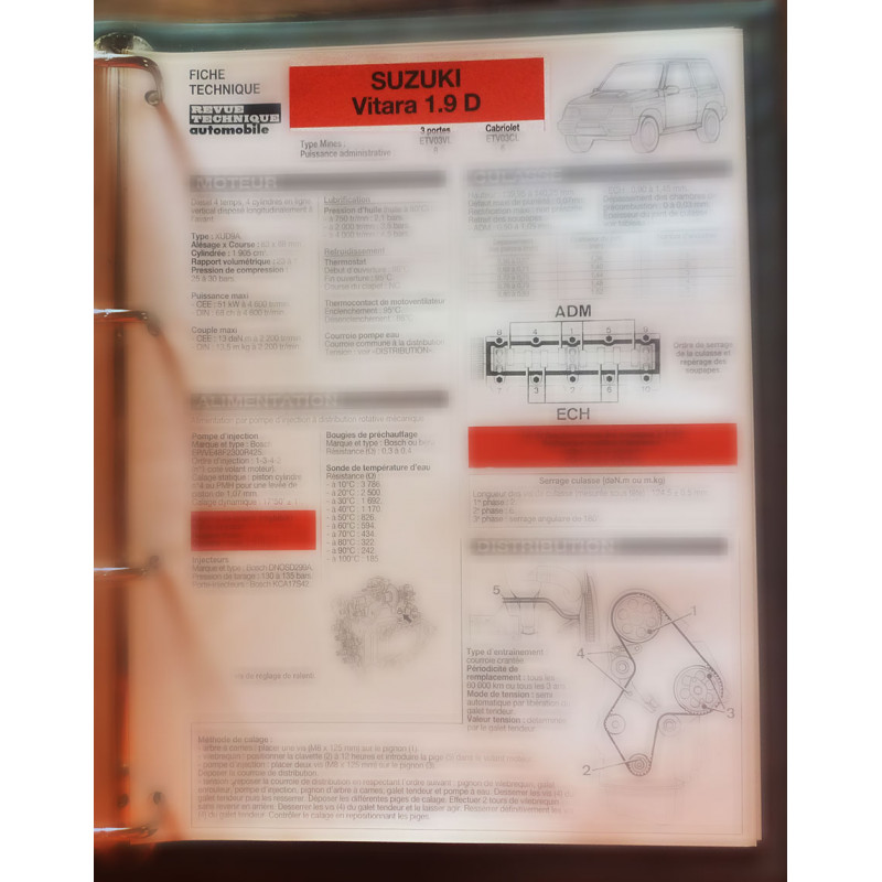 copy of VITARA JLX -   Fiche Technique SANTANA