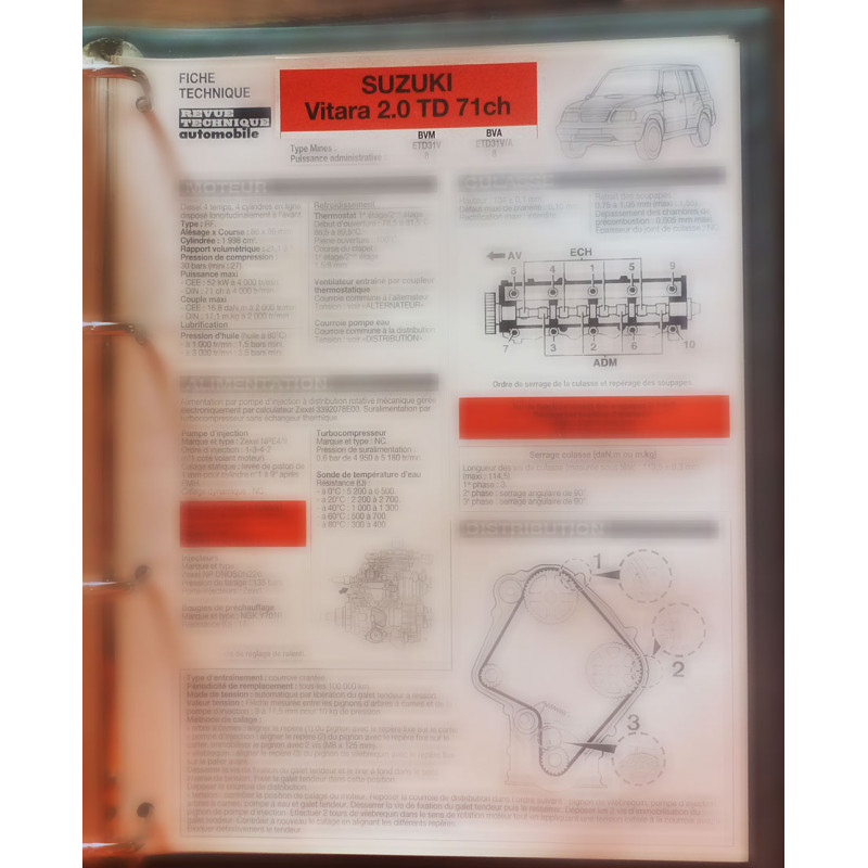 copy of VITARA JLX -   Fiche Technique SANTANA