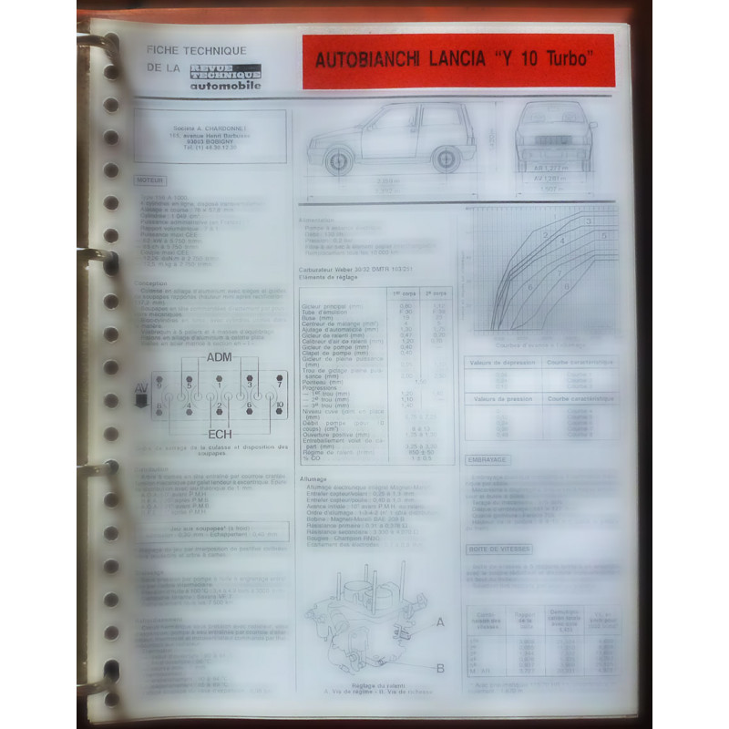 AUTOBIANCHI - LANCIA Y10 TURBO

Type: 156 A 1000

Ref : FTRTA-AUT-Y10-B