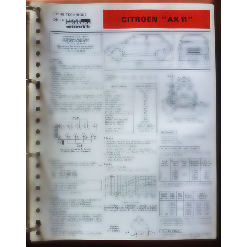 CITROEN AX 11

Type: TU-H1A

Ref : FTRTA-CIT-478