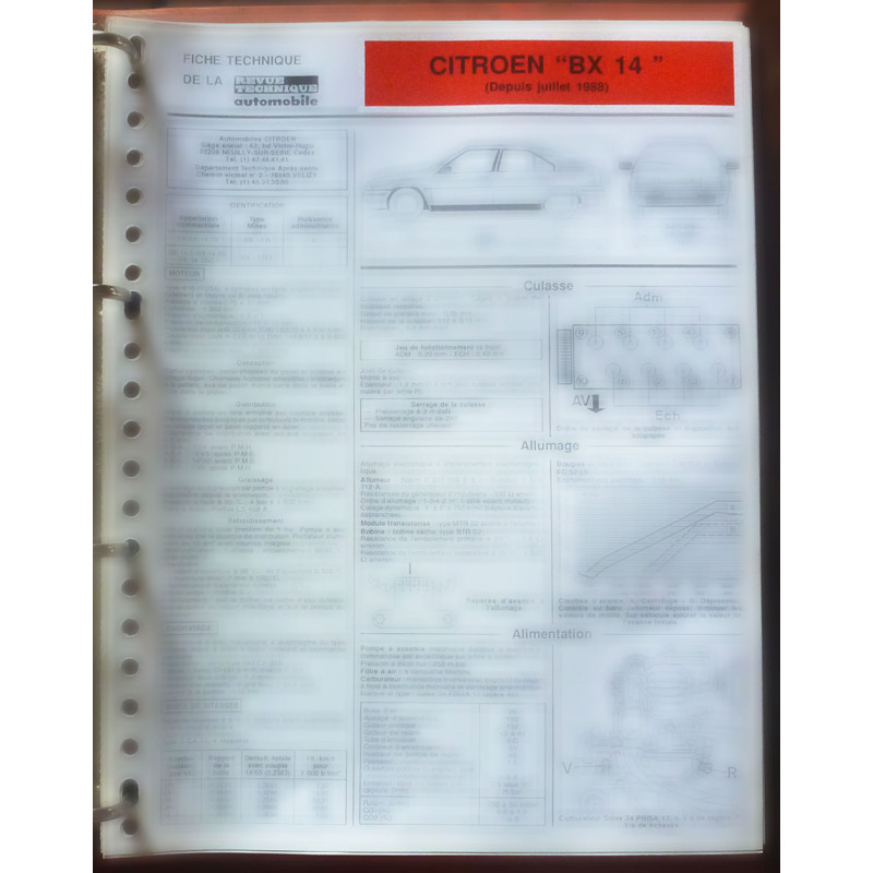 CITROEN BX 14 depuis Juillet 1988

Type: XB-ER

Ref : FTRTA-CIT-BX14-88
