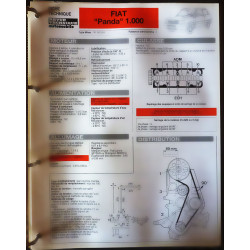 copy of Panda  1000 Fiche Technique Fiat