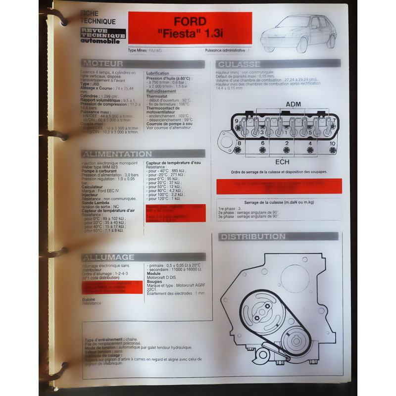 FORD FIESTA 1.3i

Type: FAJ WD

Ref : FTRTA-FOR-FIESTA13i