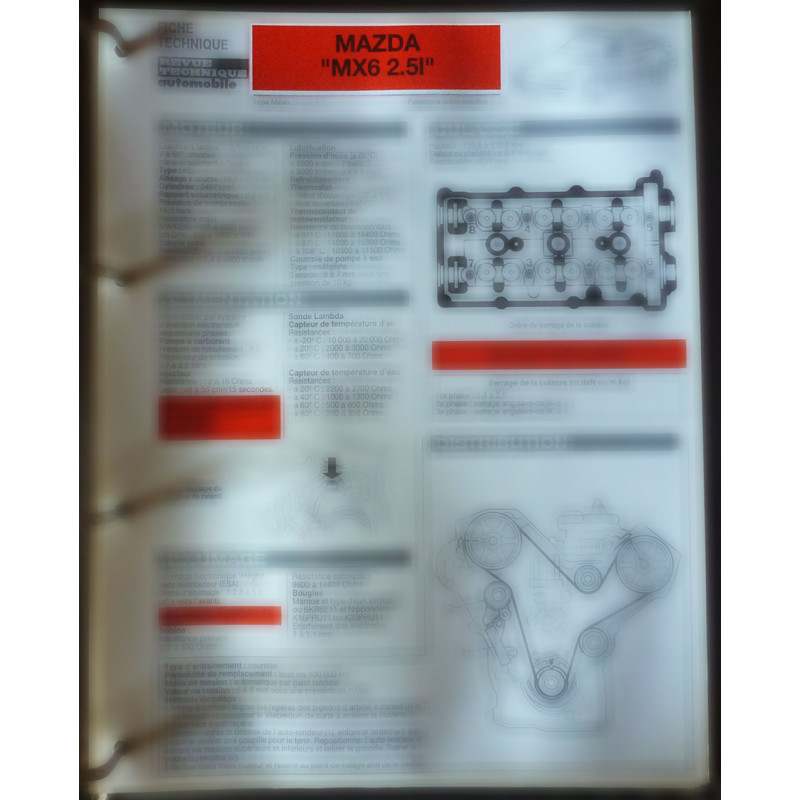 MAZDA MX6 2.5

Type :  GE 16 F2

Ref : FTRTA-MAZ-MX6-25