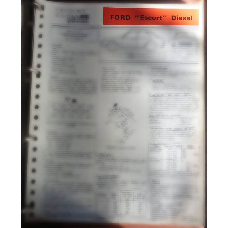 FORD ESCORT Diesel

Type : LT

Ref : FTRTA-FOR-467