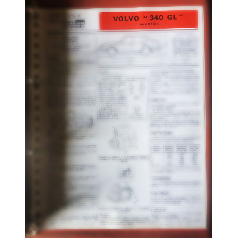 copy of 440 DL-GL - Fiche Technique Volvo