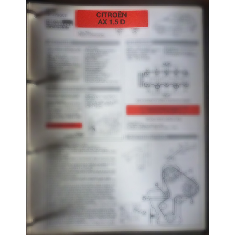 copy of AX 11 Fiche Technique Citroen