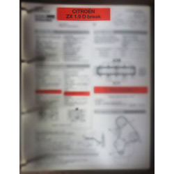 copy of ZX 1.9D - Fiche Technique Citroen