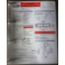 copy of ZX 1.9D - Fiche Technique Citroen