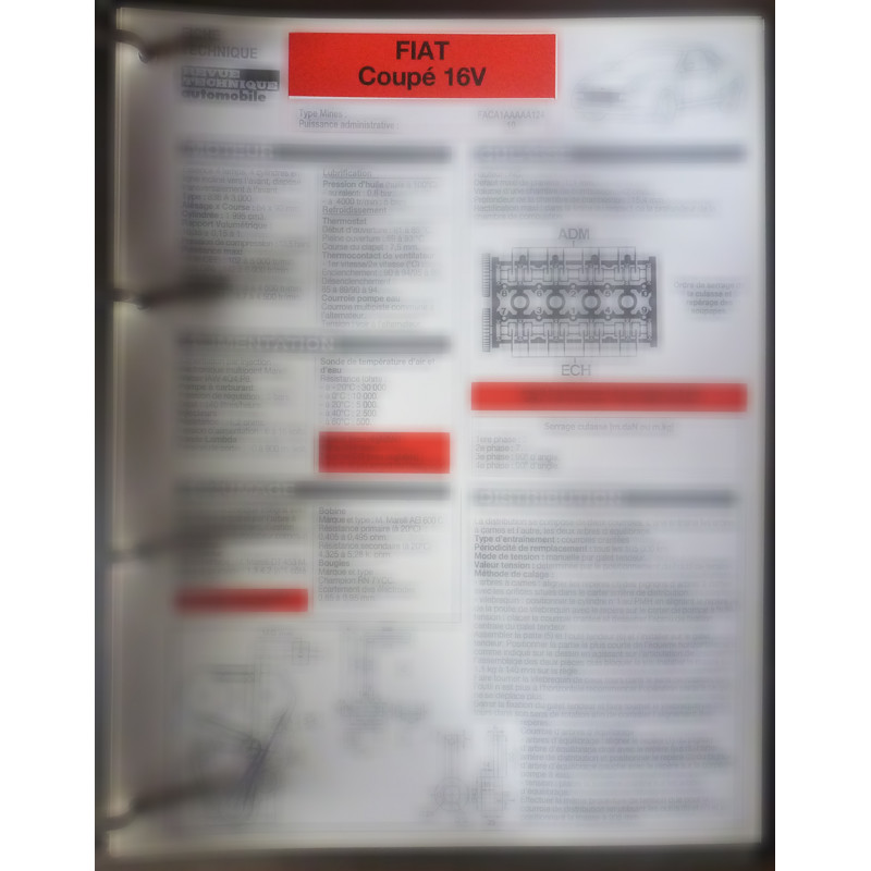 copy of Tipo 1.4 Fiche Technique Fiat
