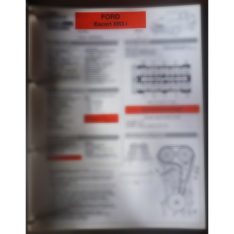 FORD ESCORT XR3i