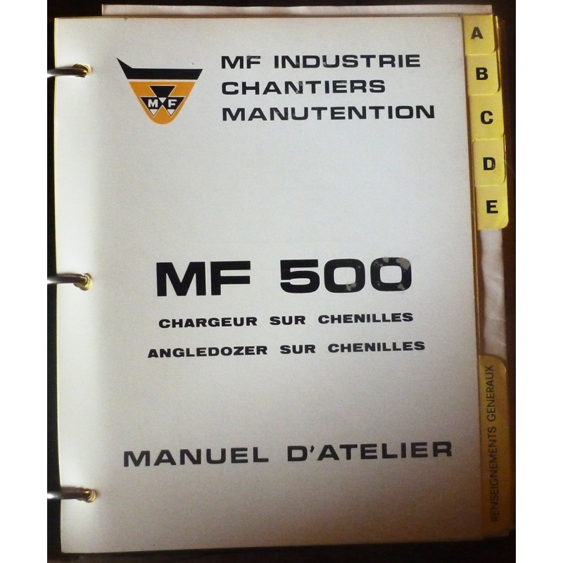 copy of 168 - 188 MF LIVRET INSTRUCTION MASSEY FERGUSON