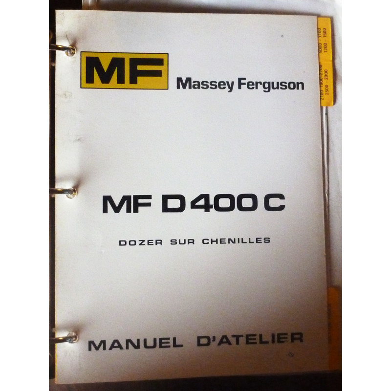 copy of 168 - 188 MF LIVRET INSTRUCTION MASSEY FERGUSON