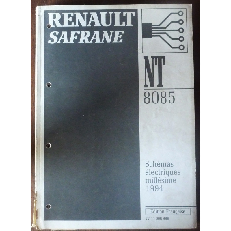 RENAULT Safrane

Shémas électriques

MA-REN-SAF-ELEC - Manuel Atelier