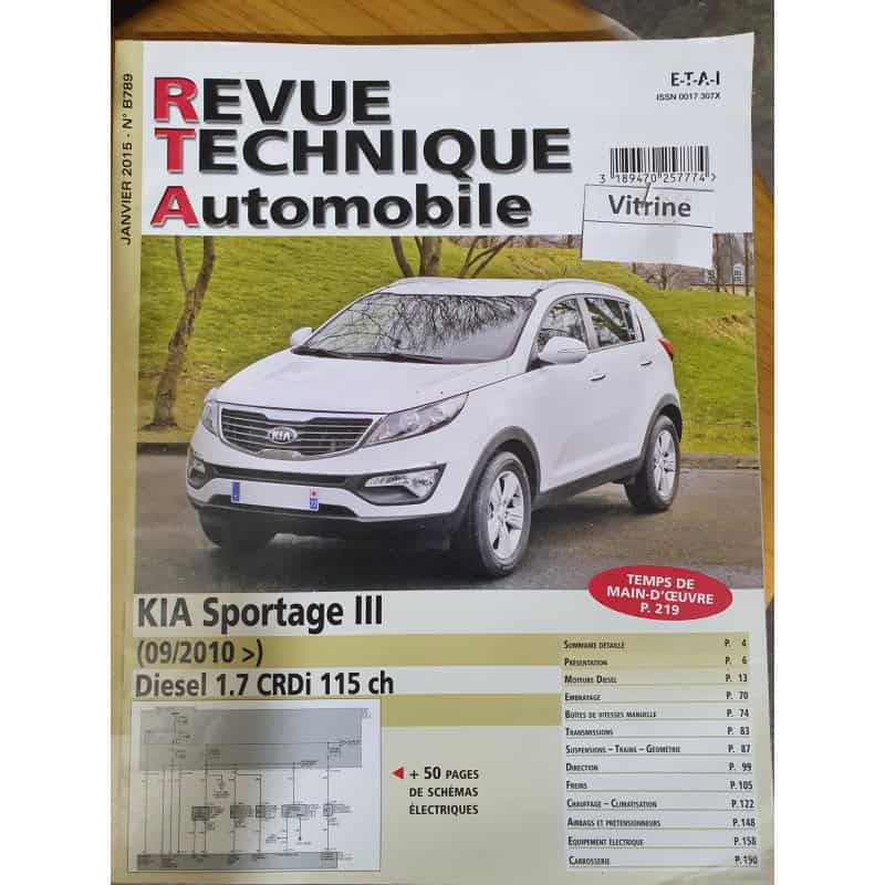 copy of Sportage III D Revue Technique Electronic Auto Volt KIA