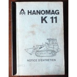 K11 - Manuel entretien HANOMAG