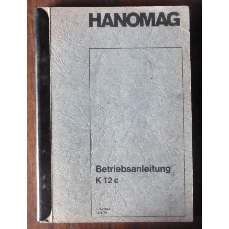 HANOMAG-HENSCHEL K12C

Manuel d'entretien en allemand

ME-HAN-K12C