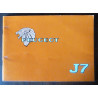 PEUGEOT J7

ME-PEU-J7 - Manuel utilisateur et entretien