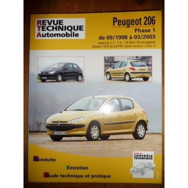 206 Ph 1 Revue Technique Peugeot