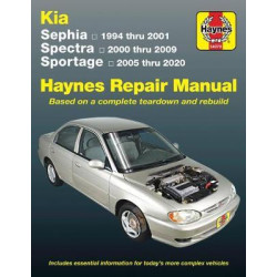 KIA Sephia 1994-2001 Spectra 2000-2009 Sportage 2005-2020

RTH054070.0 - Revue Technique Haynes Anglais
