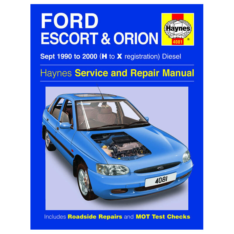 Escort Orion Diesel  H to X 90-00 Revue technique Haynes FORD Anglais