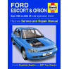 Escort Orion Die 90-00 - Revue technique Haynes FORD Anglais