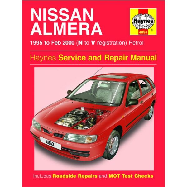 copy of Almera Petrol 95-00 Revue technique Haynes NISSAN Anglais