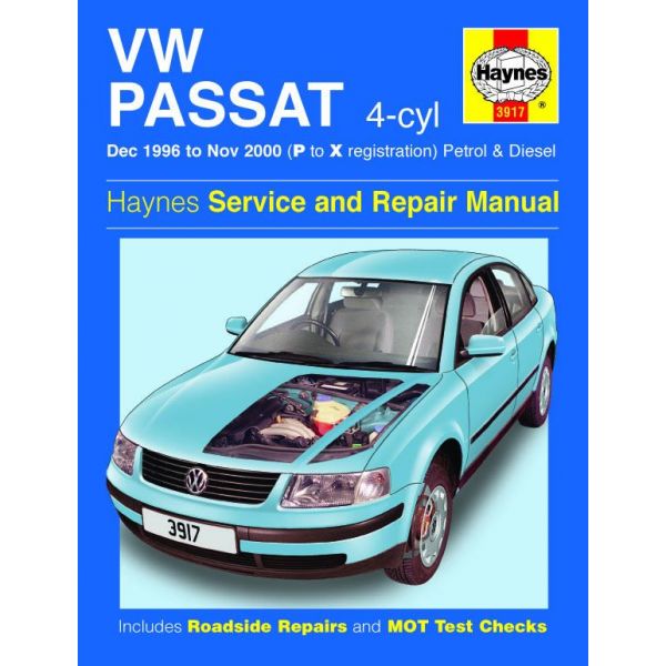 copy of Passat 4-cyl 96-00 Revue technique Haynes VW Anglais