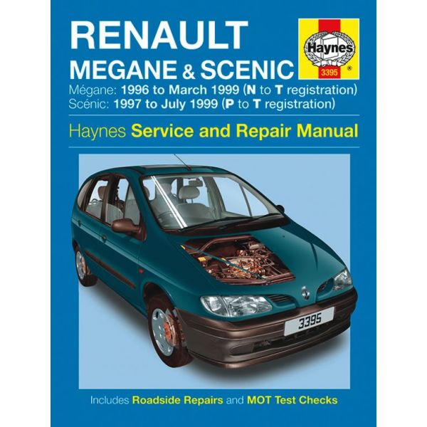 copy of Megane Scenic 96-99 Revue technique Haynes RENAULT Anglais