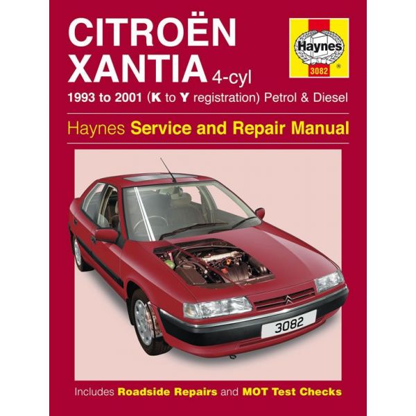 copy of Xantia Petrol Diesel  K to Y 93-01 Revue technique Haynes CITROEN Anglais