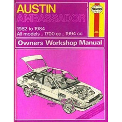 AUSTIN Ambassador 82-84

1700cc et 1994cc

RTH00871 - Revue technique en anglais