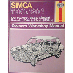 SIMCA 1100-1204 de 1967 à 1979

RTH00088