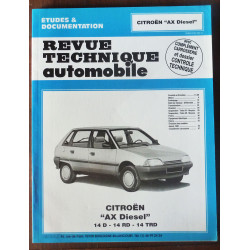 CITROEN AX Diesel

14D - 14RD - 14TRD

RRTA0503.2 - Réédition