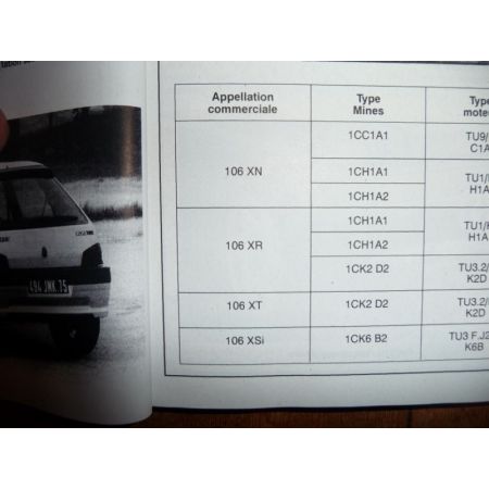 106 -99 Revue Technique Peugeot