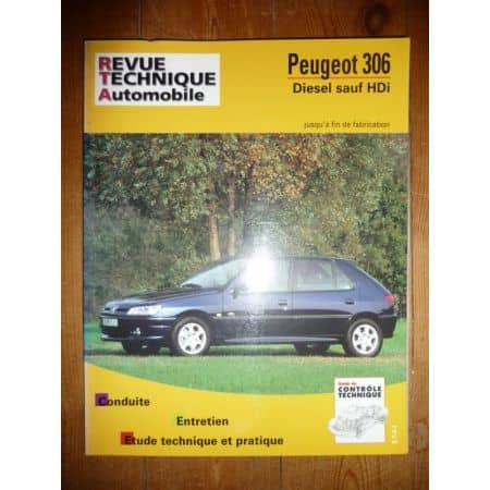 306 Die sauf HDi Revue Technique Peugeot