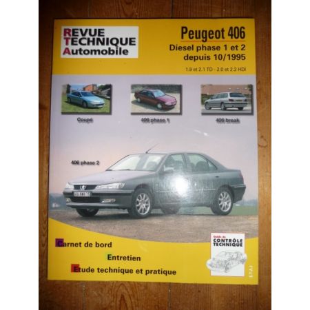 406 95- Revue Technique Peugeot