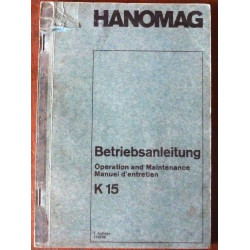 HANOMAG-HENSCHEL K15

Manuel d'entretien

ME-HAN-K15