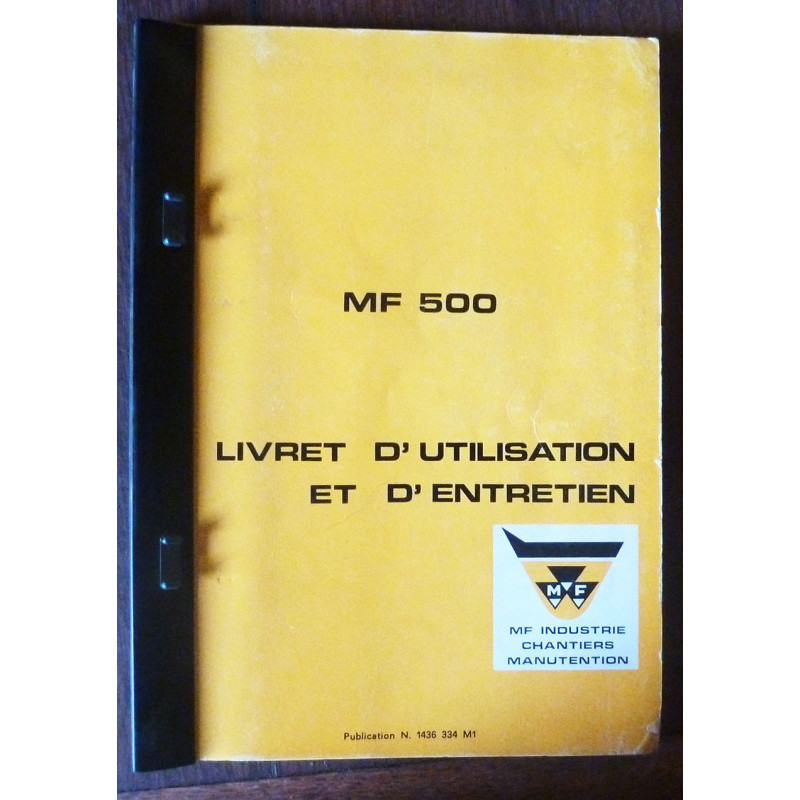 copy of 168 - 188 MF LIVRET INSTRUCTION MASSEY FERGUSON