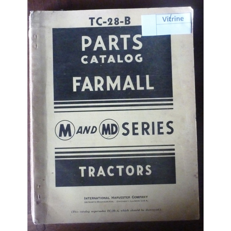 IH M-MD Series

CP-IH-M-MD - Catalogue de pièces