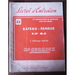 IH Mc Cormick F-B  B-2

Rateau faneur à décharge latérale

CP-IH-FPB2 - Catalogue de pièces