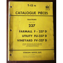 International Harvester 237D

Famall - Utility - Vineyard

CP-IH-237D - Catalogue de pièces