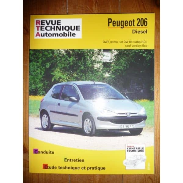 206 Die Revue Technique Peugeot
