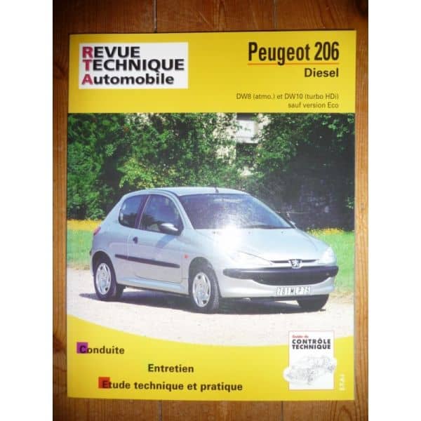 206 Die Revue Technique Peugeot