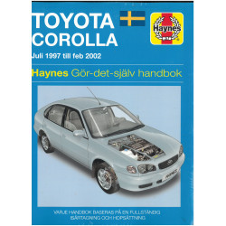 Corolla 97-02 Revue technique Haynes TOYOTA suedois